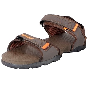 sparx fashionable amp trending sandals ss-119g brown orange uk-6