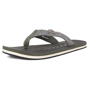 sparx mens sf0037s olivewhite flip-flop - 11 uk sf0037solwh0011