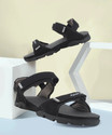 Sparx Men SS 119 Sports Sandal Black