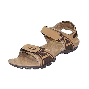 sparx mens ss0492g camel brown sandal - 10 uk ss0492g