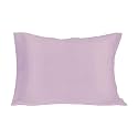 Spasilk Pure Silk Pillowcase, Charmeuse Silk Pillowcase, Hypoallergenic Pillowcase, Queen Sized, Lavender