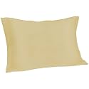 Spasilk Pure Silk Pillowcase, Charmeuse Silk Pillowcase, Hypoallergenic Pillowcase, King Sized, Champagne