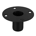 Speaker Holder Iron Base for Stage Speakers and Poles Black