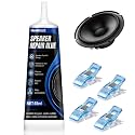 Speaker Repair Kit, Waterproof Shockproof with Solid Spacer Ring