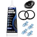 Speaker Repair Kit, Waterproof Shockproof with Solid Spacer Ring