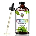Spearmint Essential Oil for Diffuser Massage, Spearmint Oil 4 fl oz