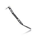 Spec Ops Tools Pry Bar, Crowbar for Demolition &amp; Nail Pulling, High-Carbon Steel, 18" Flat Pry Bar
