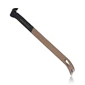Spec Ops Tools Pry Bar, Crowbar for Demolition &amp; Nail Pulling, High-Carbon Steel, 21" Flat Pry Bar