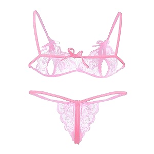 Special Design Babydoll Bikini Set Non-Padded Bra