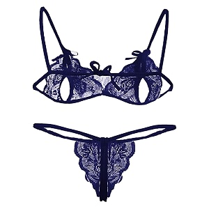 Special Design Babydoll Bikini Set Non-Padded Bra