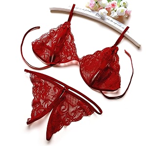 Special Design Babydoll Bikini Set Non-Padded Bra