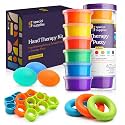 Special Supplies Physical Hand Therapy Putty Kit, Finger Exercisers, Hand Strengtheners, 15 Set Grip Strength,Dexterity, Mobility, Injury Stress Relief