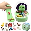 Special Supplies Sensory Therapy Putty for Kids and Adults with Cute Charms, Resistive Hand Exercise Stress Relief Therapy Putty (Farm)
