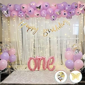 SpecialYou.in Butterfly Theme 1St Birthday Decoration Items