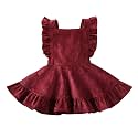 Specialcal Baby Girls Velvet Suspender Skirt Infant