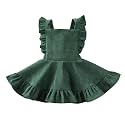 Specialcal Baby Girls Velvet Suspender Skirt Infant