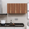 SPECIALITY PANELS 4 Doors Modular Wall Cabinet with 10 years guarantee against Borer & Termites Engineered Wood Kitchen Cabinet