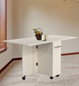 SPECIALITY PANELS Folding dining Table with Crockery unit & free installation provided by brand Engineered Wood 6 Seater Dining Table