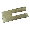 Specialty Products Company 10404 2.5" x 5" x 0.5° Manganese Bronze Shim, (Pack of 6)