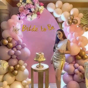 specialyouin solid special you bride to be decoration items for girls with peach balloon
