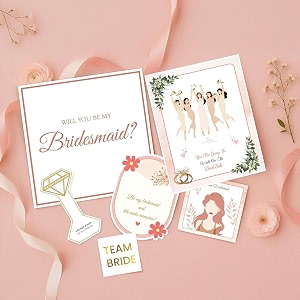 specialyouin tags for packaging for bridesmaid gifts hamper set of 6 packaging material for gift hamper for women thank you tags for return gift bridesmaid proposal packaging set 6 labels