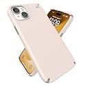 Speck iPhone 15 Plus Case - MagSafe Slim Presidio2 Pro Bone/Gold/Brown