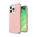 Speck iPhone 15 Pro Case - Drop Protection - Scratch Resistant, Soft Touch, 6.1 Inch Phone Case - Presidio2 Pro Dahlia Pink/Rose Copper/White