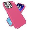 Speck iPhone 15 Pro Max Case - Built for MagSafe, Drop Protection - Scratch Resistant, Soft Touch, 6.7 Inch Phone Case - Presidio2 Pro Digital Pink/Blossom Pink/White