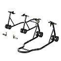 SPECSTAR Universal Motorcycle Stands 882 Lbs Capacity,Black