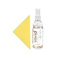 Spectacle Glasses Cleaning Spray Solution Kit – 100ml with Yellow Microfiber Cloth | Perfect Specs Cleaner for Eyeglasses, Sunglasses, Camera Lenses &amp; Binoculars