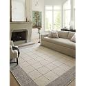 Spectrum Pattern Wool Carpet with Loop Texture