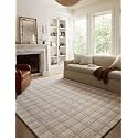 Spectrum Pattern Wool Carpet with Loop Texture