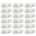 SPECTSUN 18 Pack White LED Emergency Lights with Battery Backup-UL Listed Two Head Adjustable Emergency Lighting Fixtures - 120-277V AC-Exit Sign Lights (18 Packs-U5)