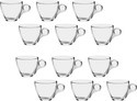 speculo Pack of 12 Glass Crystal clear