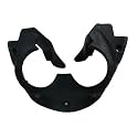 Metre Inner Visor Cowel (kekra) for Discover 100CC Snews_13, Black