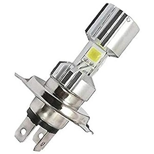 silver missile hi low beam h4 bike bulb motorcycle led headlight bulb for yamaha ray zr wwew3315