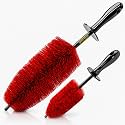 Speed Master Wheel Brush Set, 18-Inch &amp; 13-Inch Rim Detailing Brushes
