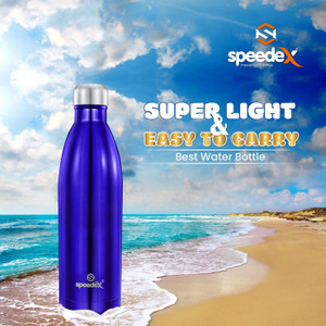 speedex flip lid flask water bottle for office indoor 1000 ml stainless steel flask