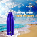 SPEEDEX Flip Lid Flask, Water Bottle for Office Indoor 1000 ml Stainless Steel Flask