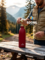 SPEEDEX Stainless Steel Vacuum Insulated Hot & Cold Water Bottle Feather Touch Finish 500 ml Stainless Steel Flask