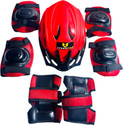 SPEEDFOX Ultimate Protective Gear for kids– Helmet, Knee Pads, Elbow Pads & Wrist Guards Skating Kit