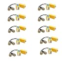 Speedio 8Mp Bnc Connector/Video Balun Connector For CCTV Cameras Compatible in all formats and Cables 298 AHD CVI TVI Coax to UTP Cat6 / Pack of 10 Pair