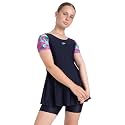 Speedo Girl's Endurance 10 Racerback Swimdress with Boyleg