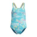 Speedo Girl's Swimsuit One Piece Thin Straps