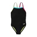 Speedo Girl's Swimsuit One Piece Thin Straps