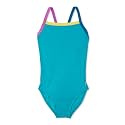 Speedo Girl's Swimsuit One Piece Thin Straps