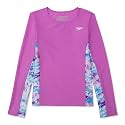 Speedo Girl's Uv Swim Shirt Long Sleeve Rashguard