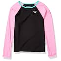 Speedo Girl's Uv Swim Shirt Long Sleeve Rashguard