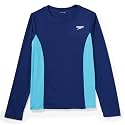 Speedo Girl's Uv Swim Shirt Long Sleeve Rashguard
