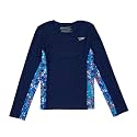 Speedo Girl's Uv Swim Shirt Long Sleeve Rashguard
